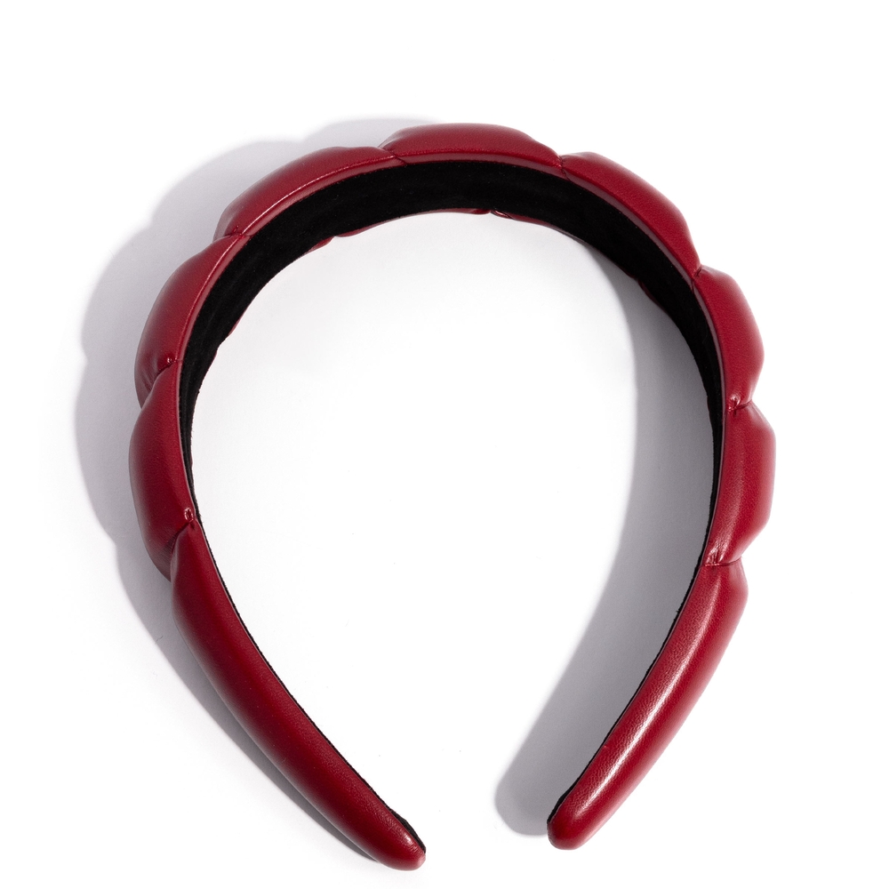 Elegant Burgundy Headband